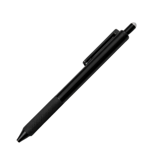 Lapiceros Plástico Negro Phantom Con Borrador De Tinta