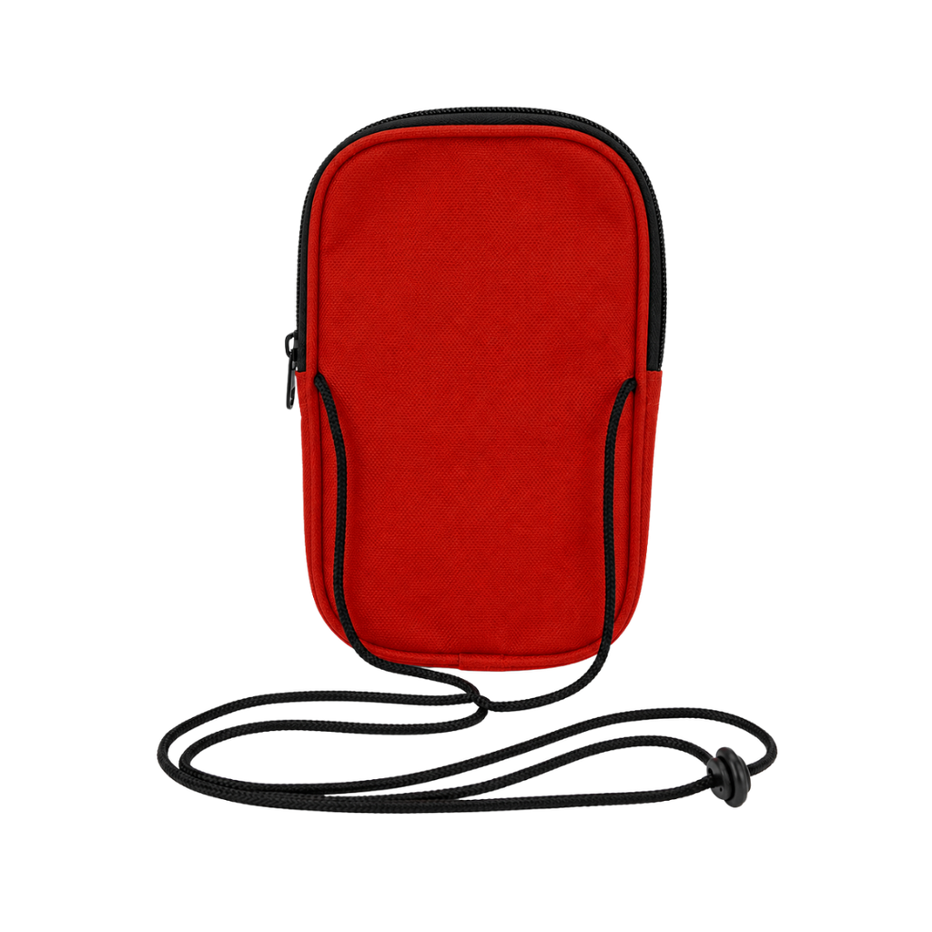 BOLSA, OXFORD, ROJO, 20*12.2*2.5 cm, HOBBY PARA ORGANIZAR DOCUMENTOS, CABLES Y CELULAR