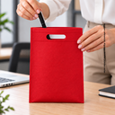 bolsa, ecologico, rojo, 20*25 centimetros, 40gsm mini sellada