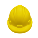 ANTIESTRES, PU, AMARILLO, 8.2*7*4.5 cm, FORMA DE CASCO DE SEGURIDAD