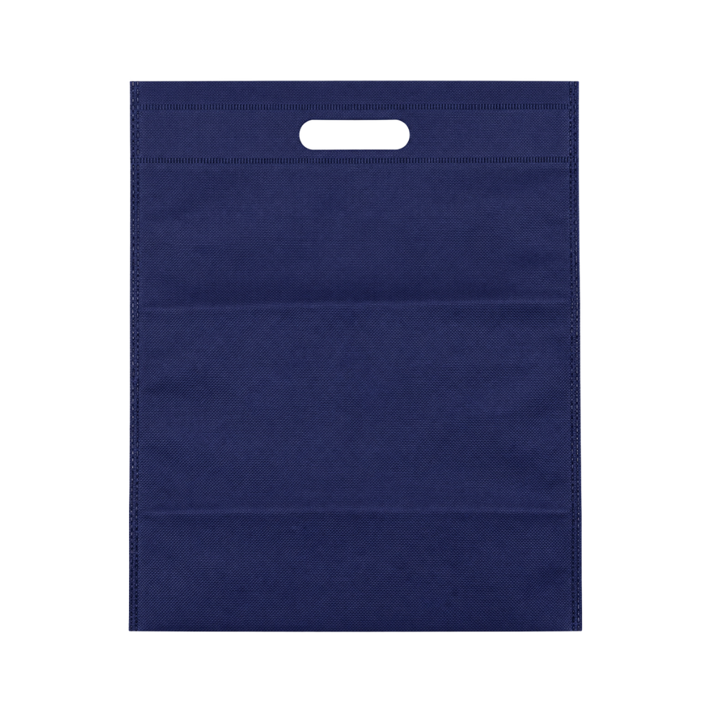 bolsa, tela ecológica, azul marino, 37*32*8.5 centimetros, sobre sellada