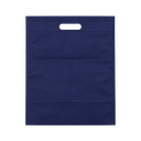 bolsa, tela ecológica, azul marino, 37*32*8.5 centimetros, sobre sellada