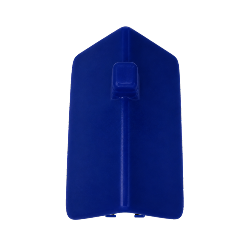 ANTIESTRES, PU, AZUL, 7*7*8 cm, FORMA DE CASA CON CHIMENEA