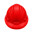 ANTIESTRES, PU, ROJO, 8.2*7*4.5 cm, FORMA DE CASCO DE SEGURIDAD