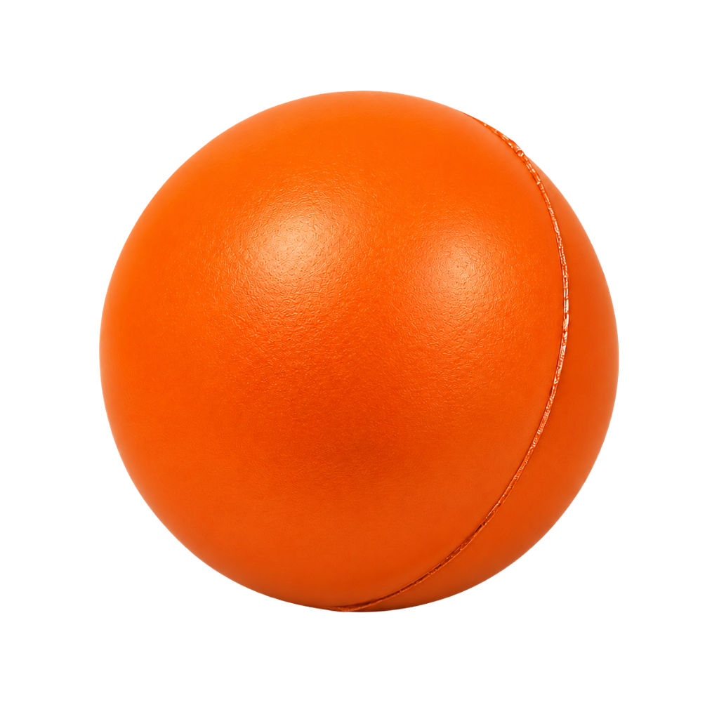 pelotas, poliuretano, anaranjado, 6.3 centimetros, antiestres,