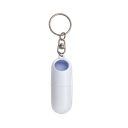 Llavero, Plástico, Blanco, 6.25*2.2 Centimetros, Porta Pildora