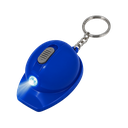 Llavero Plástico Azul Reflex 6.4*4.4*3 cm forma de casco tipo llavero con linterna