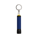Linterna Aluminio Azul Oscuro 1.6*7  cm De Bolsillo Para Llavero