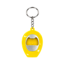 Llavero Plástico Amarillo 6.4*4.4*3 cm forma de casco tipo llavero con linterna