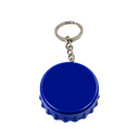 Llavero Plástico Azul Reflex 5 cm Forma Tapita con Destapador
