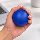 antiestres, poliuretano, azul reflex, 6.3 centimetros, pelota,