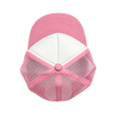 gorras para sublimar, cuerpo de malla, rosado, cierre plastico , ,