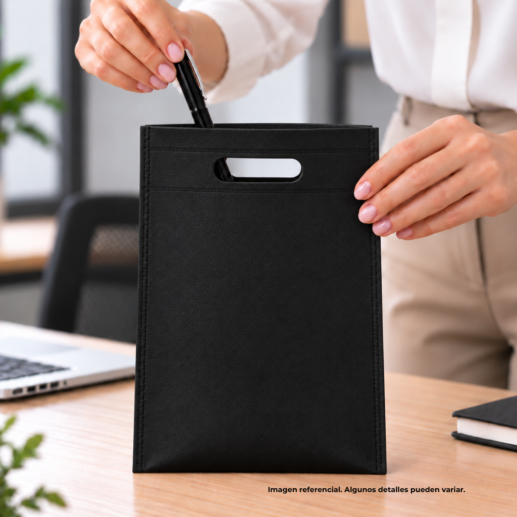 bolsa, ecologico, negro, 20*25 centimetros, 40gsm mini sellada