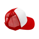 Gorra Rojo Para Sublimar Cuerpo De Malla Cierre Plastico