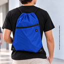 bolsa runner, , azul reflex, 34*42 centimetros, impermeable