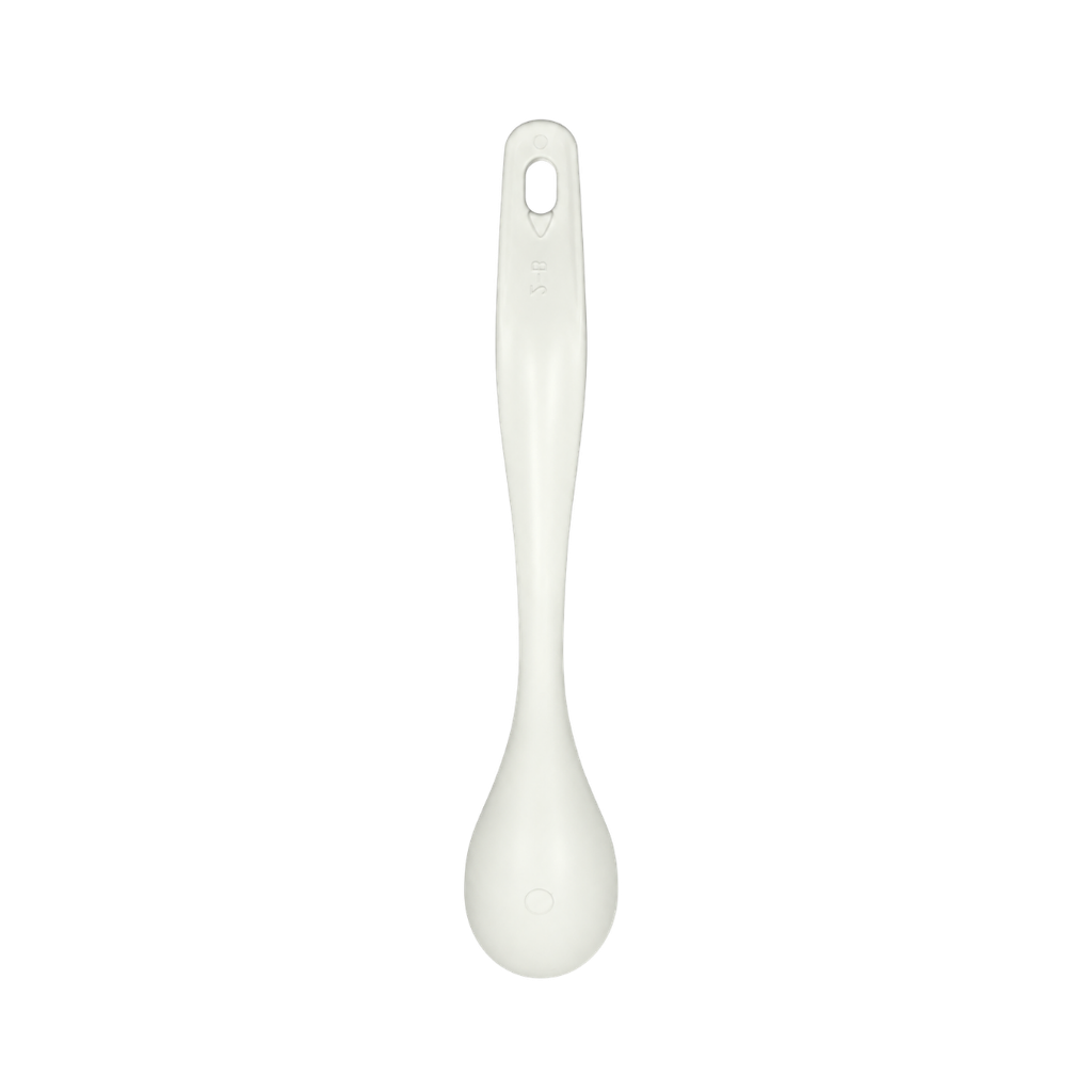 Cuchara, Plástico, Blanco, 30 Cm, kitchen Jum