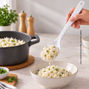 Cuchara, Plástico, Blanco, 30 Cm, kitchen Jum