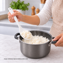Cuchara, Plástico, Blanco, 30 Cm, kitchen Jum
