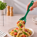 Cuchara, para pasta, Plástico, Verde, 30 cm, kitchen Jum