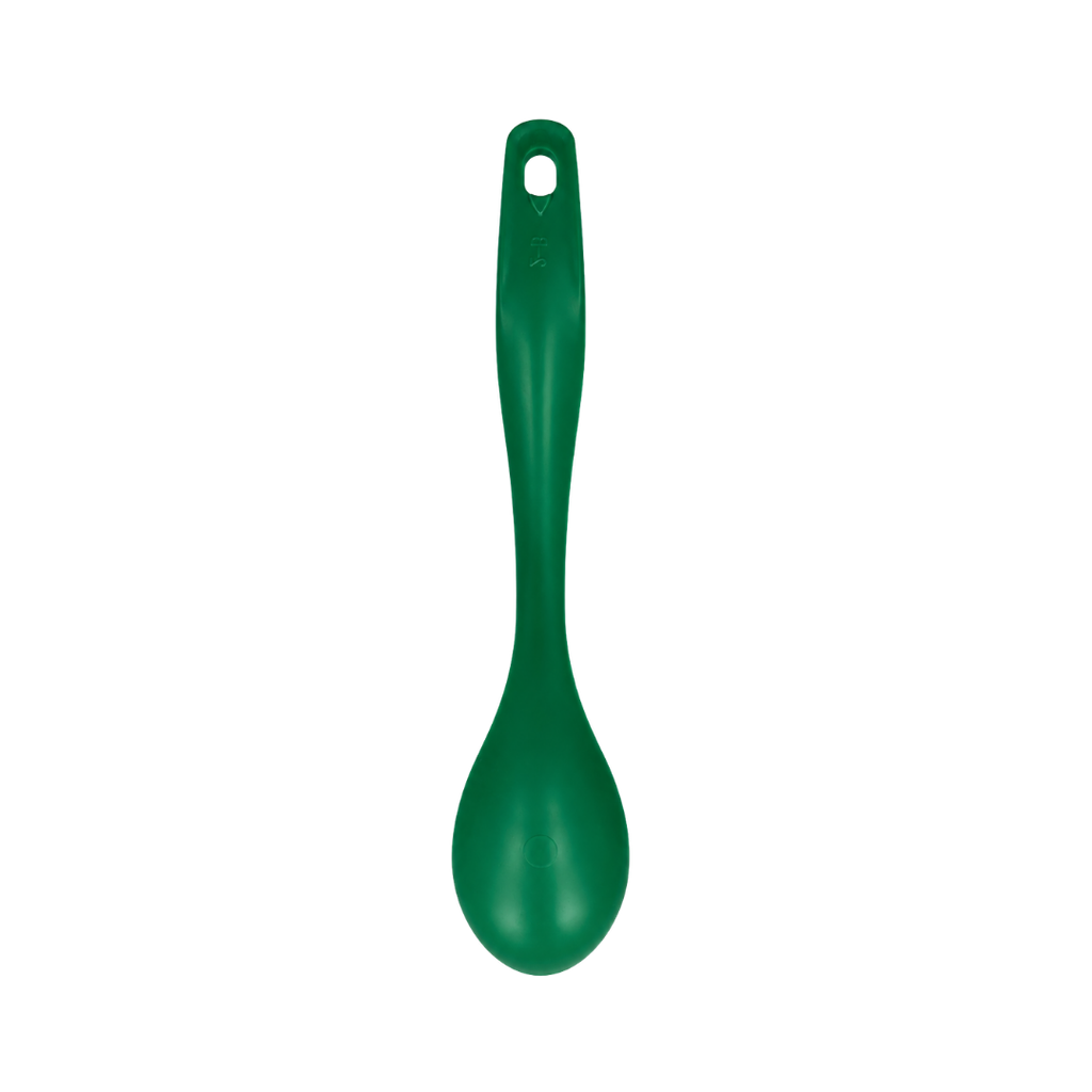 Cuchara, Plástico, Verde, 30 Cm, kitchen Jum