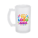 tarro, vidrio, , nevado , 7.8* h16 cm 16 oz para sublimar