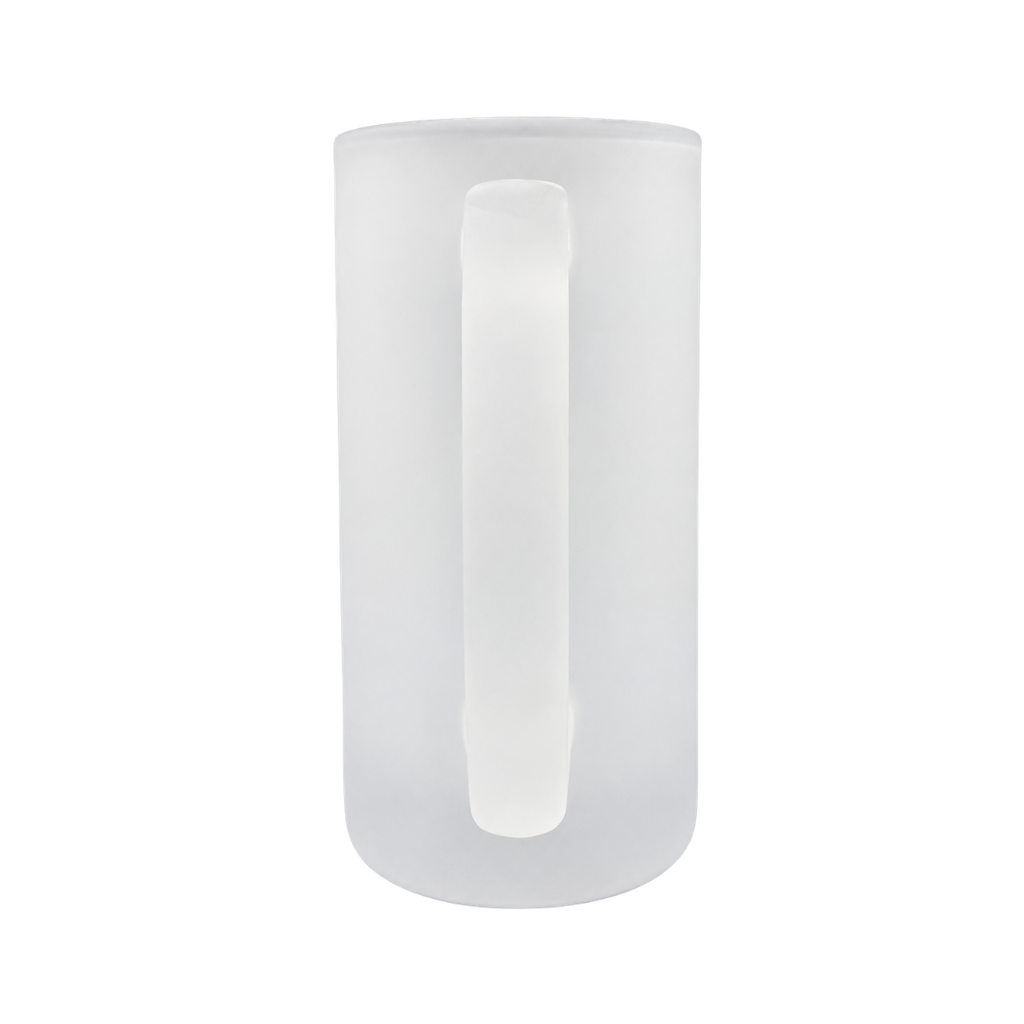 tarro, vidrio, , nevado , 7.8* h16 cm 16 oz para sublimar
