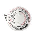 Cinta Metrica, Plástico, Blanco, 1.5 M , Calculadora Bmi