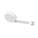 Cinta Metrica, Plástico, Blanco, 1.5 M , Calculadora Bmi