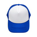 gorra, , azul reflex, para sublimar , malla cierre plastico