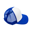 gorra, , azul reflex, para sublimar , malla cierre plastico