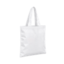 Bolsa, Tela Ecológica, Blanco, 80 Gsm 40*35 Centimetros, Plana Sin Fuelle Cosida