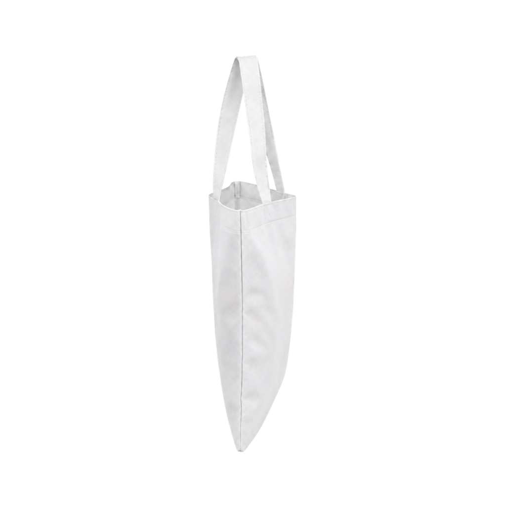 Bolsa, Tela Ecológica, Blanco, 80 Gsm 40*35 Centimetros, Plana Sin Fuelle Cosida