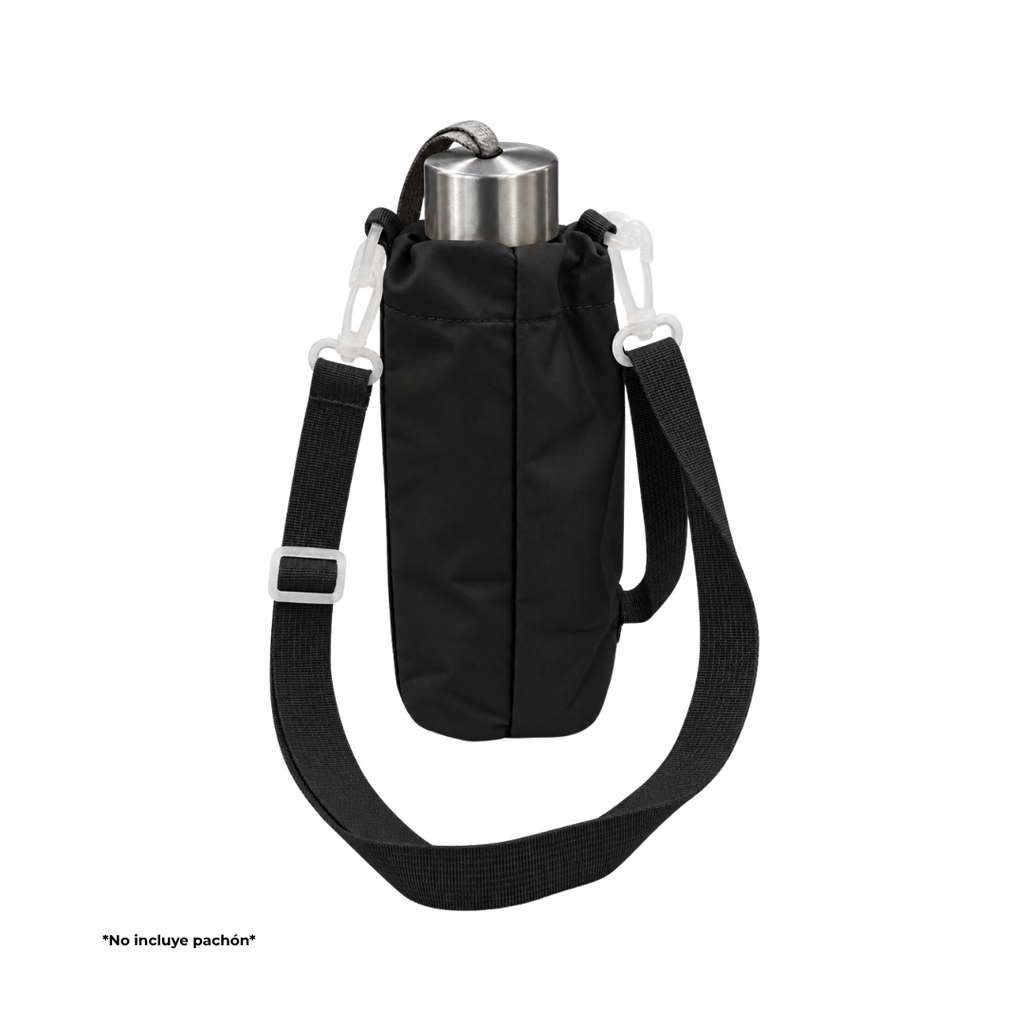 Cooler, Poliester, Negro, 23*10 cm, bolsa para pachón y documentos