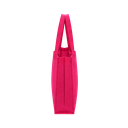 bolsa, tela ecológica, fucsia, 40*35*12 centimetros, con fuelle cosida