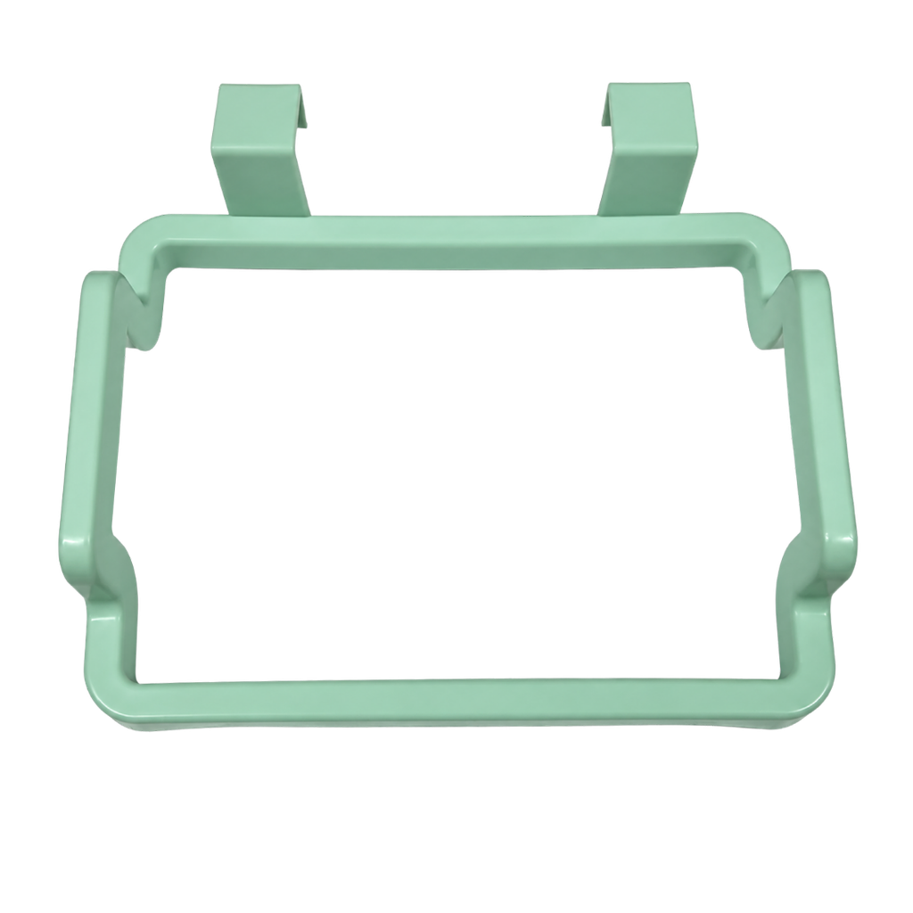 colgador de bolsas, plástico, verde, 18.5*14*4.5 centimetros, verde menta