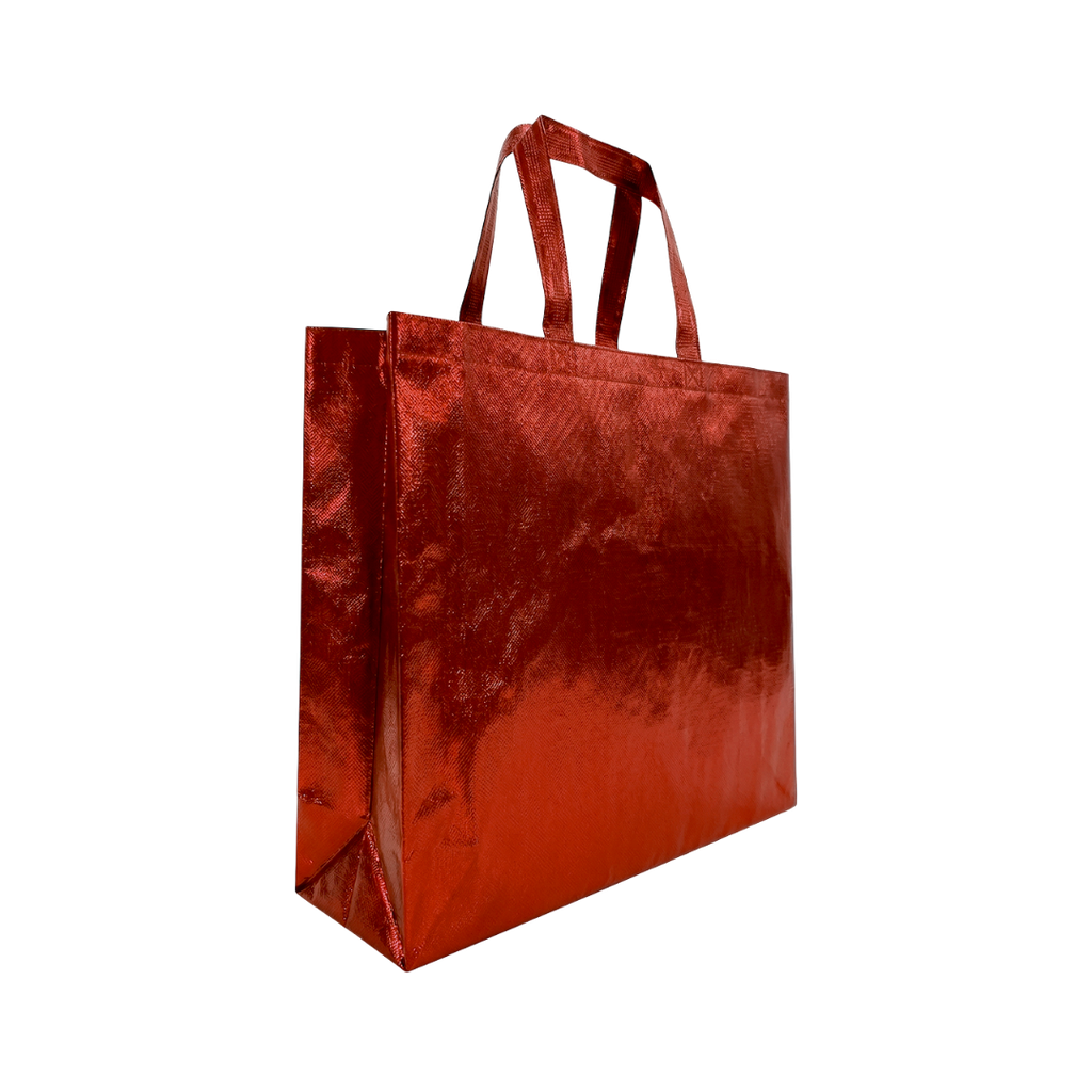 Bolsa, Ecologica, Rojo, 40*30*10 Centimetros, Aluminizada