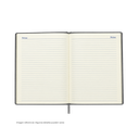 AGENDAS, PU, GRIS, 16,8*23,5 cm, Ejecutiva Byside 2027 con orilla dorada