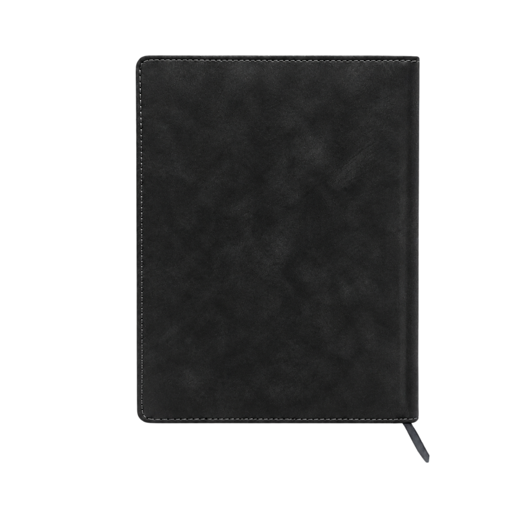 AGENDAS, PU, NEGRO, 16,8*23,5 cm, Ejecutiva Byside 2027  con orilla dorada