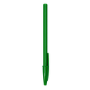 lapiceros, plástico, verde, 14.5 centimetros, alfa con cuerpo de color solido