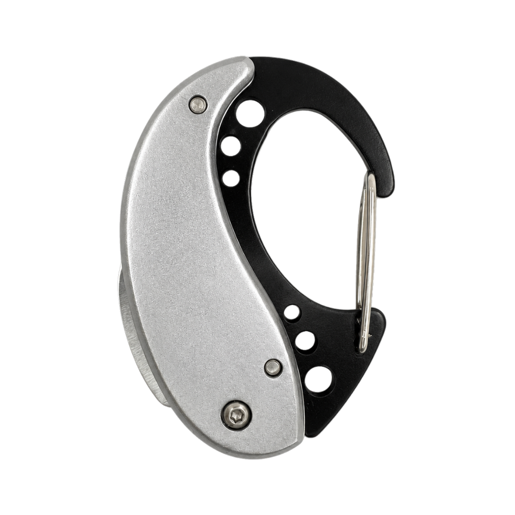 llaveros, acero inoxidable, nd, 3.8*5.6cm centimetros, tipo arnes con navaja