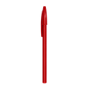 lapiceros, plástico, rojo, 14.5 centimetros, alfa con cuerpo de color solido
