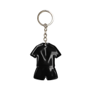 llaveros, pvc, negro,  nd, en forma de camiseta