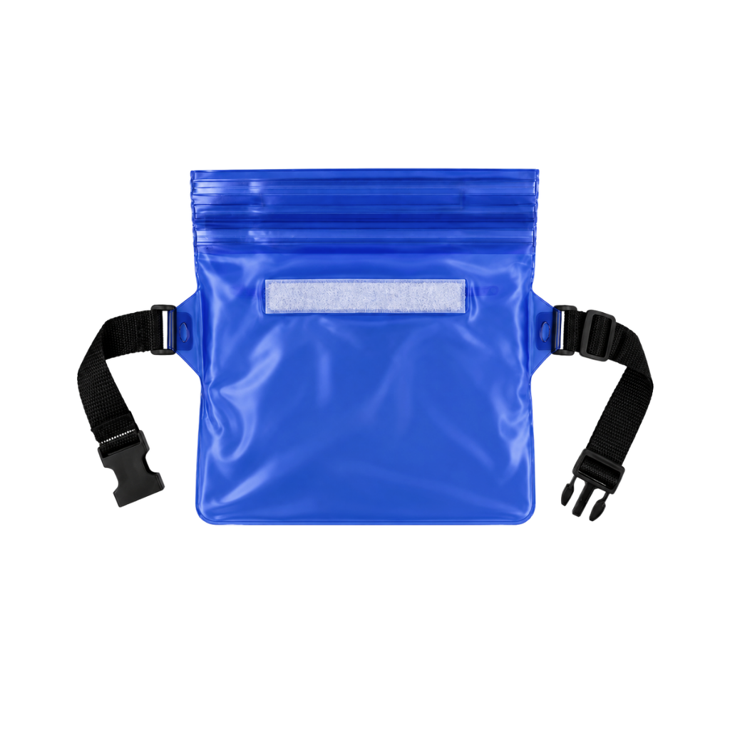 Bolsa, Pvc, Azul, 22*17 Centimetros, Impermeable Portadocumentos