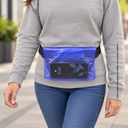 Bolsa, Pvc, Azul, 22*17 Centimetros, Impermeable Portadocumentos