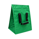 bolsa, oxford, verde, 17*13*9.5 pulgadas, termica pvc con cierre velcro