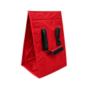 bolsa, oxford, rojo, 17*13*9.5 pulgadas, termica pvc con cierre velcro