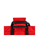bolsa, oxford, rojo, 17*13*9.5 pulgadas, termica pvc con cierre velcro