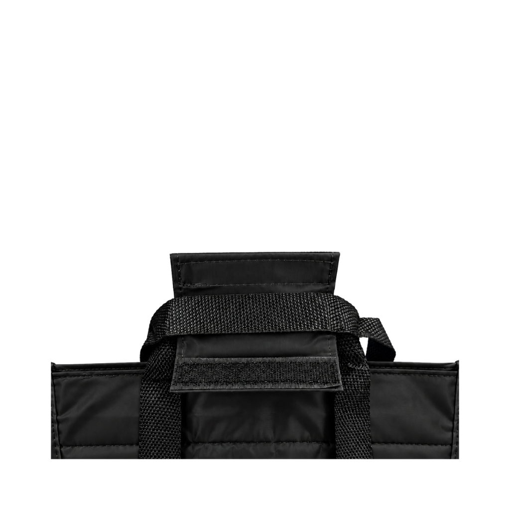 bolsa, oxford, negro, 17*13*9.5 pulgadas, termica pvc con cierre velcro