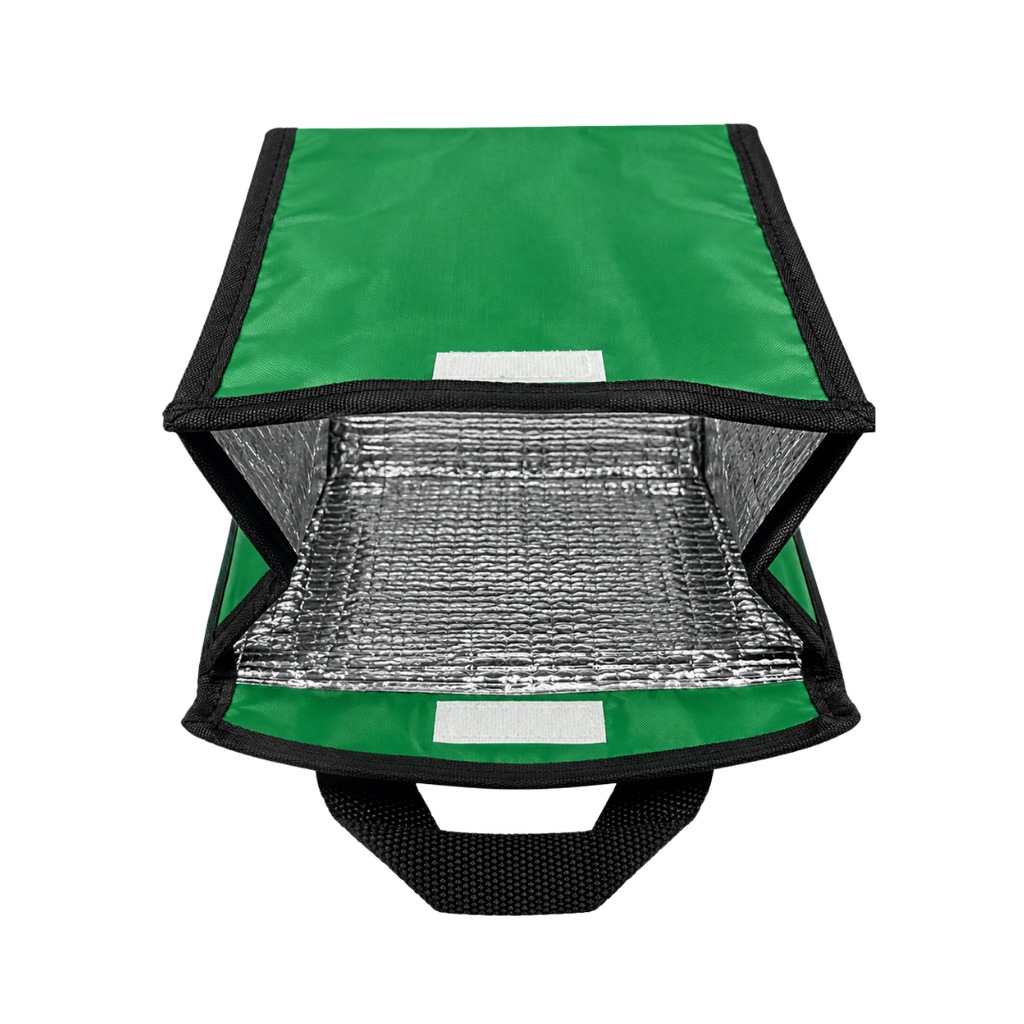 bolsa lonchera verde obscuro 24*10*8.5cm