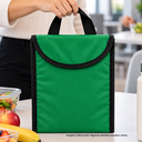 bolsa lonchera verde obscuro 24*10*8.5cm